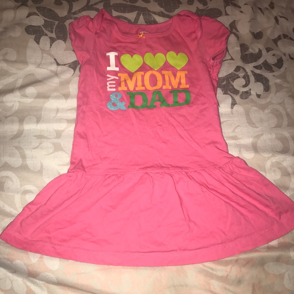 24M Carters baby girl Pink Dress
